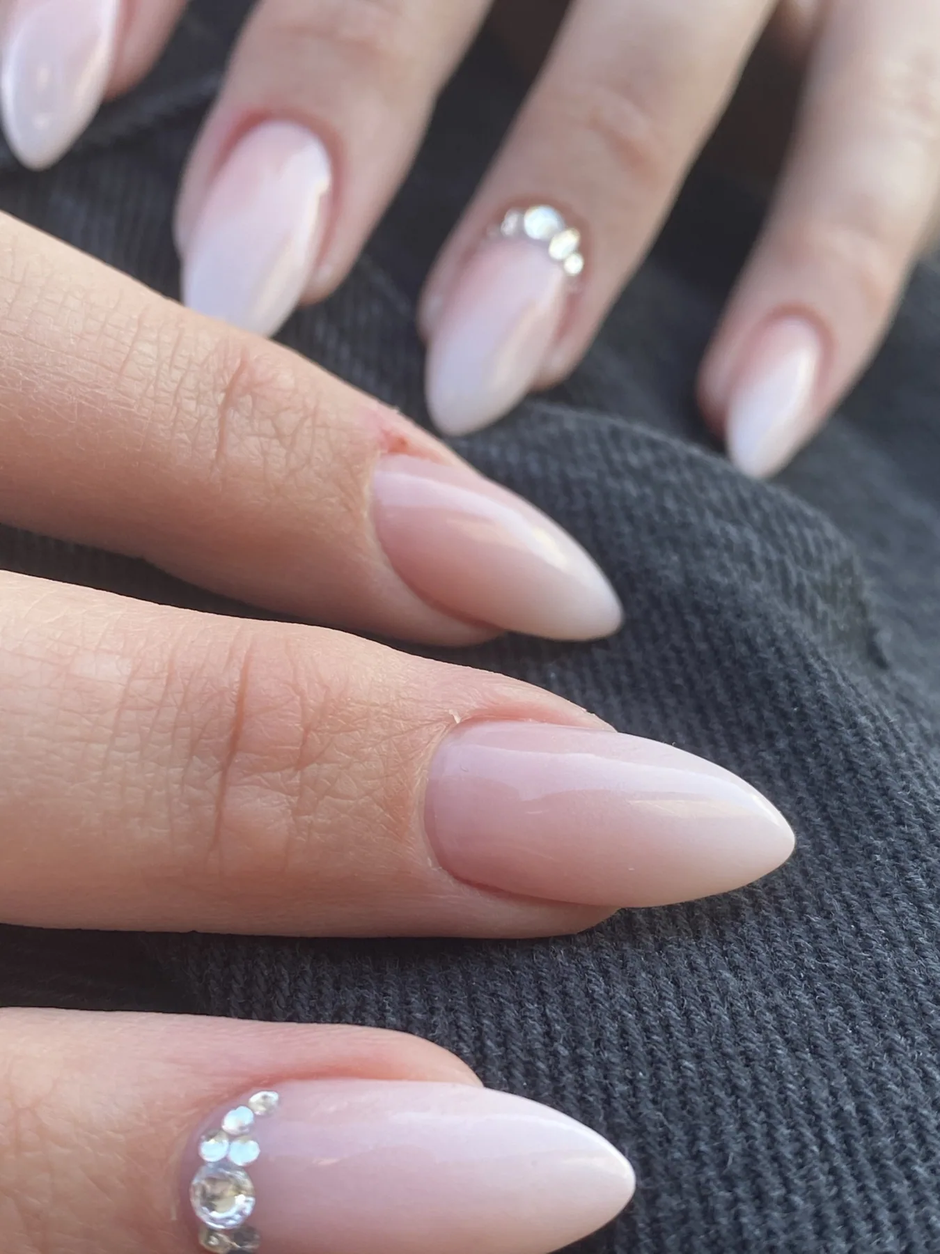 Nägel im French-Look